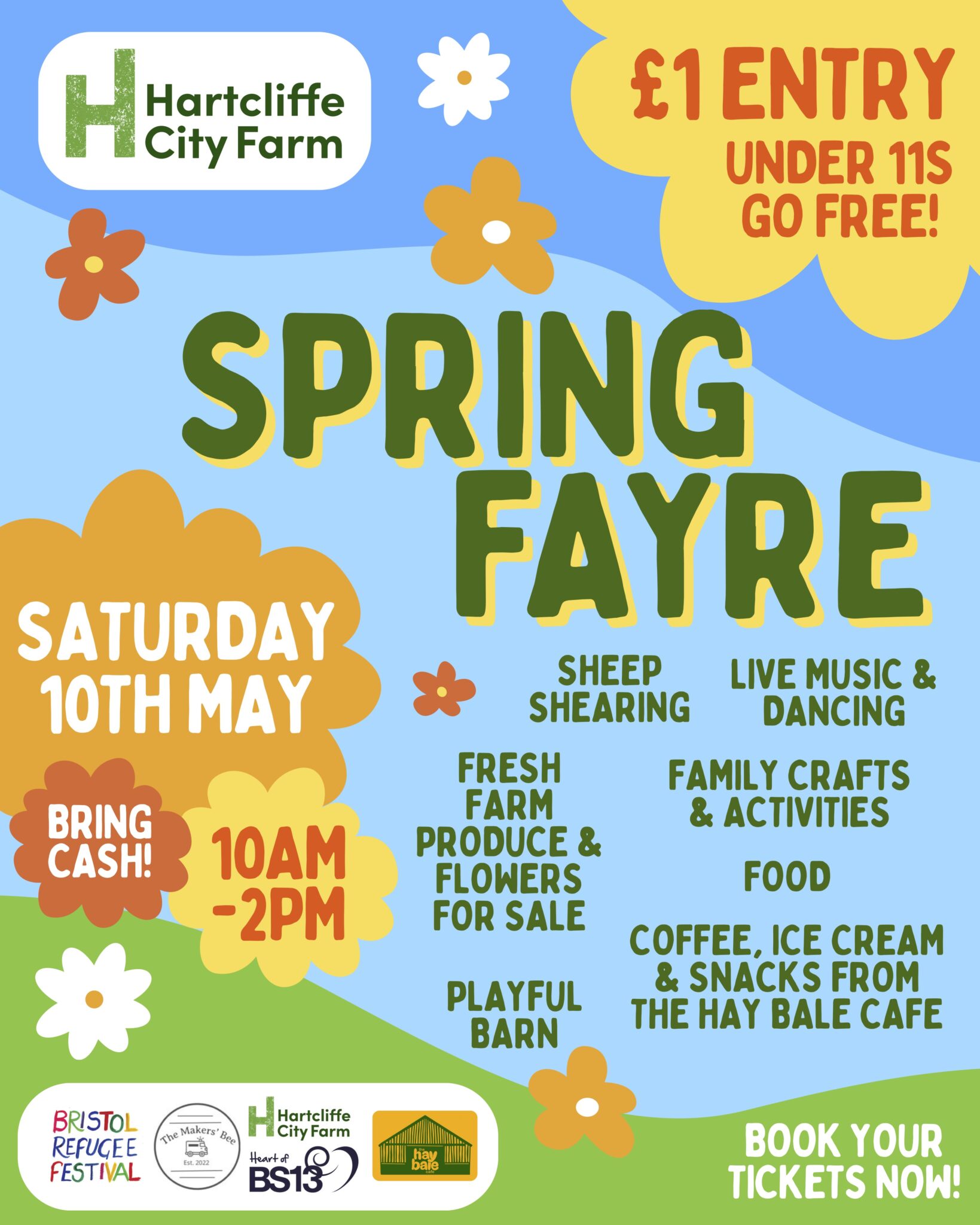 Celebrating Sanctuary Local – Hartcliffe City Farm Spring Fayre